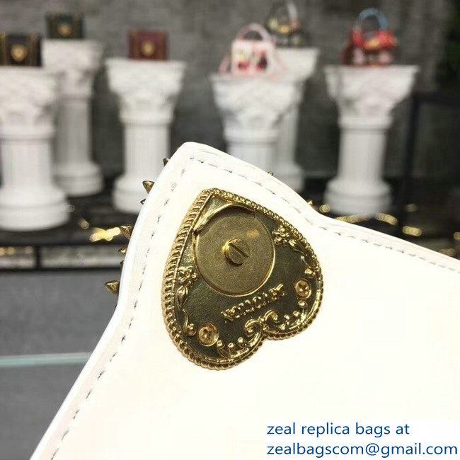 Dolce  &  Gabbana Medium Devotion Shoulder Bag White 2018